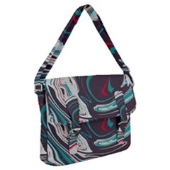 Vector Vivid Marble Pattern 1 Buckle Messenger Bag by goljakoff