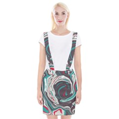 Vector Vivid Marble Pattern 1 Braces Suspender Skirt by goljakoff