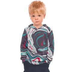 Vector Vivid Marble Pattern 1 Kids  Overhead Hoodie by goljakoff