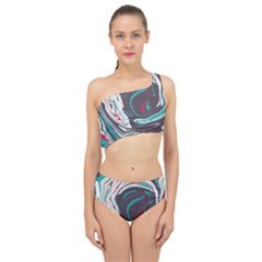 Vector Vivid Marble Pattern 1 Spliced Up Two Piece Swimsuit by goljakoff