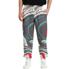 Vector Vivid Marble Pattern 1 Men s Elastic Waist Pants by goljakoff