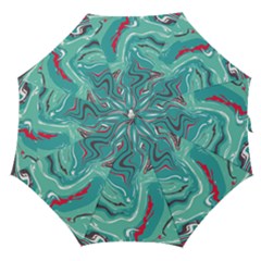 Vector Vivid Marble Pattern 2 Straight Umbrellas by goljakoff