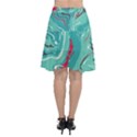 Vector Vivid Marble Pattern 2 Chiffon Wrap Front Skirt View2