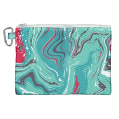 Vector Vivid Marble Pattern 2 Canvas Cosmetic Bag (xl) by goljakoff