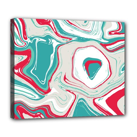 Vector Vivid Marble Pattern 4 Deluxe Canvas 24  X 20  (stretched) by goljakoff