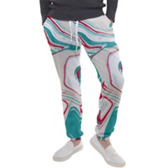 Vector Vivid Marble Pattern 4 Men s Jogger Sweatpants by goljakoff