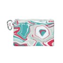 Vector Vivid Marble Pattern 4 Canvas Cosmetic Bag (Small) View1