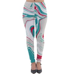 Vector Vivid Marble Pattern 4 Lightweight Velour Leggings by goljakoff