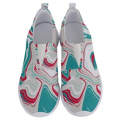 Vector Vivid Marble Pattern 4 No Lace Lightweight Shoes by goljakoff