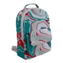 Vector Vivid Marble Pattern 4 Flap Pocket Backpack (Small) View2