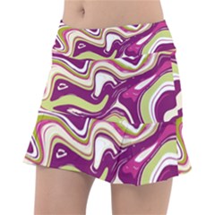 Vector Vivid Marble Pattern 5 Classic Tennis Skirt by goljakoff