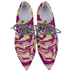 Vector Vivid Marble Pattern 5 Pointed Oxford Shoes by goljakoff