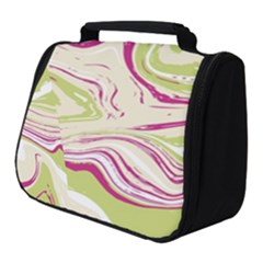 Green Vivid Marble Pattern 6 Full Print Travel Pouch (small) by goljakoff