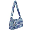 Blue Vivid Marble Pattern 9 Multipack Bag View1