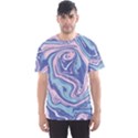 Vector Vivid Marble Pattern 10 Men s Sport Mesh Tee View1