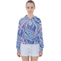 Vector Vivid Marble Pattern 10 Women s Tie Up Sweat View1