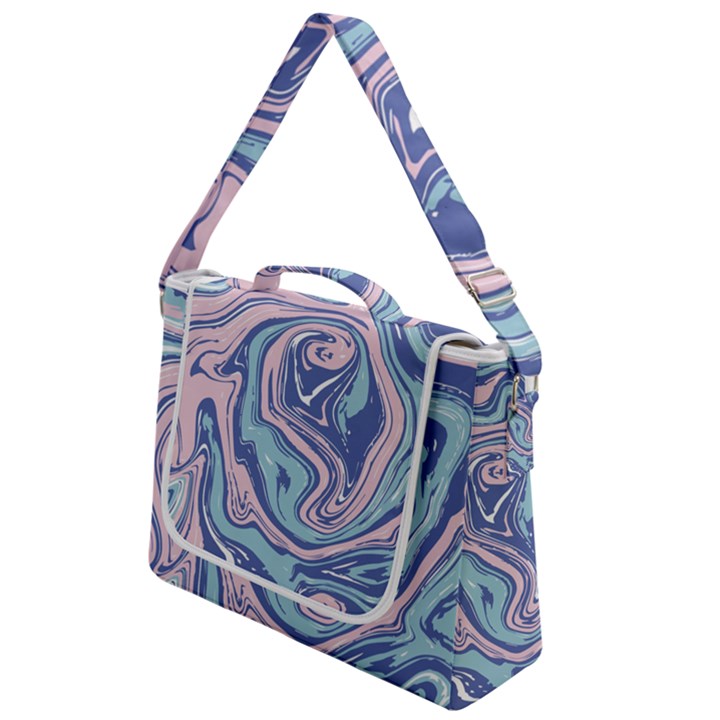 Vector Vivid Marble Pattern 10 Box Up Messenger Bag