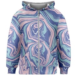 Vector Vivid Marble Pattern 10 Kids  Zipper Hoodie Without Drawstring by goljakoff