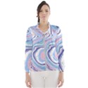 Vector Vivid Marble Pattern 11 Women s Windbreaker View1