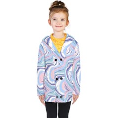 Vector Vivid Marble Pattern 11 Kids  Double Breasted Button Coat by goljakoff