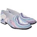 Vector Vivid Marble Pattern 11 Women s Classic Loafer Heels View3