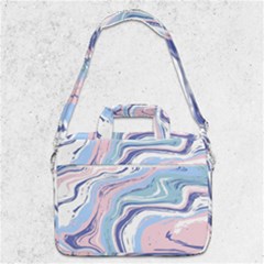 Vector Vivid Marble Pattern 11 Macbook Pro Shoulder Laptop Bag  by goljakoff