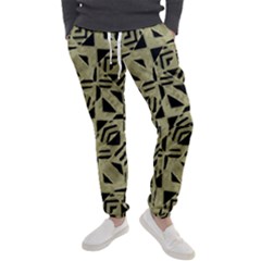 Linear Geometric Print Pattern Mosaic 2 Men s Jogger Sweatpants by dflcprintsclothing