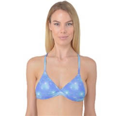 Heavenly Flowers Reversible Tri Bikini Top by SychEva