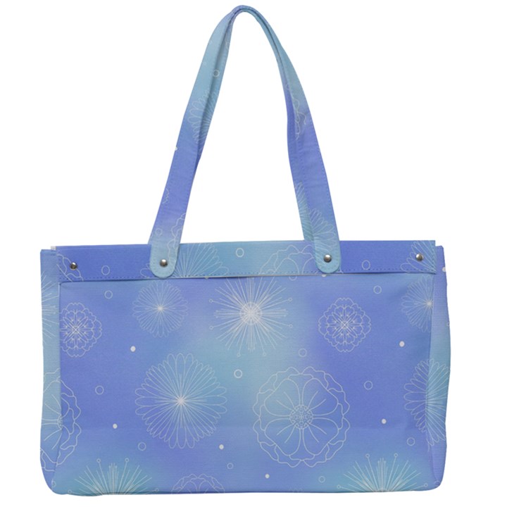 Heavenly Flowers Canvas Work Bag