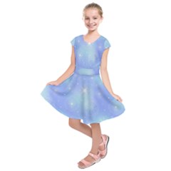 Heavenly Flowers Kids  Short Sleeve Dress by SychEva