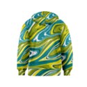 Green Vivid Marble Pattern Kids  Zipper Hoodie View2