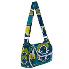 Green Vivid Marble Pattern 14 Multipack Bag