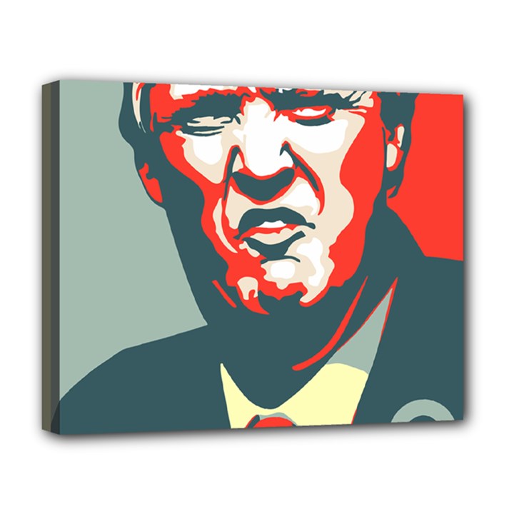 Trump NOPE Deluxe Canvas 20  x 16  (Stretched)