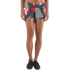 Trump Nope Yoga Shorts by goljakoff