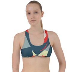 Trump Nope Criss Cross Racerback Sports Bra by goljakoff