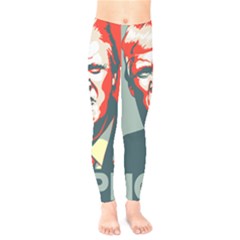 Trump Nope Kids  Leggings by goljakoff