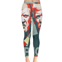 Trump Nope Inside Out Leggings by goljakoff