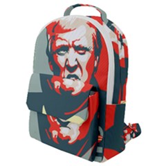 Trump Nope Flap Pocket Backpack (small) by goljakoff