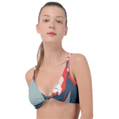 Trump Nope Knot Up Bikini Top by goljakoff