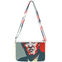 Trump Nope Double Gusset Crossbody Bag by goljakoff