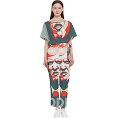 Trump Nope Batwing Lightweight Jumpsuit by goljakoff