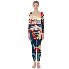 Trump2 Long Sleeve Catsuit by goljakoff