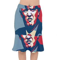 Trump2 Short Mermaid Skirt by goljakoff