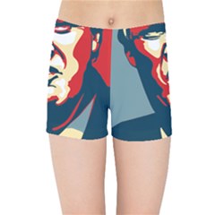 Trump2 Kids  Sports Shorts by goljakoff