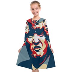 Trump2 Kids  Midi Sailor Dress by goljakoff