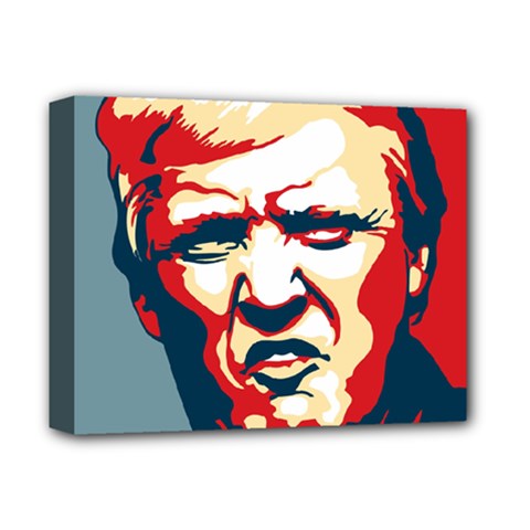 Trump Pop Art Deluxe Canvas 14  X 11  (stretched) by goljakoff