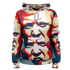 Trump Pop Art Women s Pullover Hoodie by goljakoff