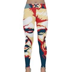 Trump Pop Art Classic Yoga Leggings by goljakoff