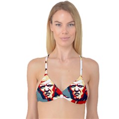 Trump Pop Art Reversible Tri Bikini Top by goljakoff