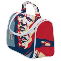 Trump Pop Art Satchel Handbag by goljakoff